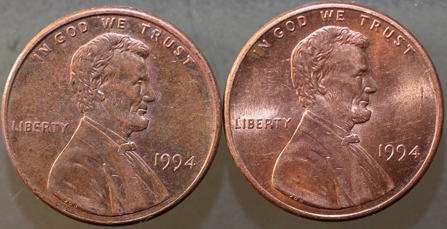 1994-Cent-Die-Dent-Arc-Reverse-Twins
